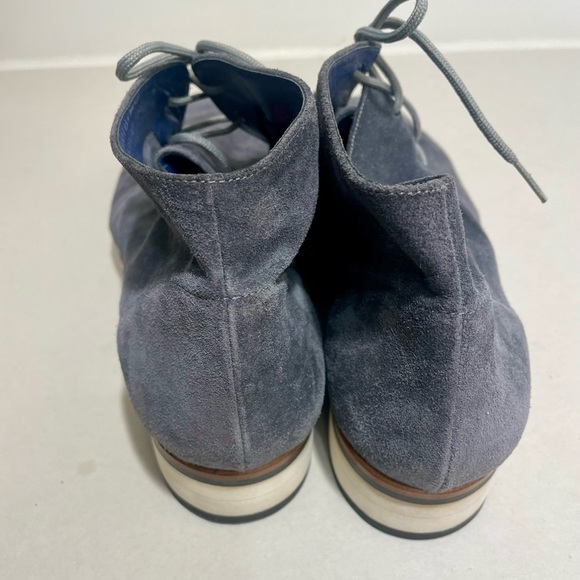 Men’s Hester Van Eeghen chukka boots gray suede size 39 lace up white sole - Picture 7 of 9